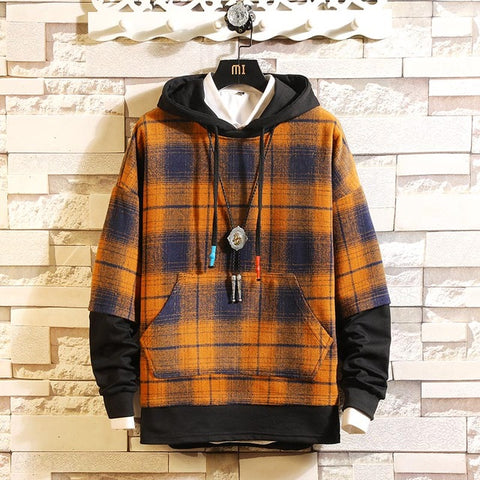 Image of 2020 AUTUMN Spring Fashion High Quality Sweatshirt Men Hip Hop Long Sleeve Pullover Hoodies Sweatshirt Clothes